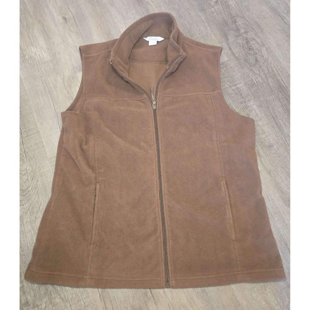 Natural Reflections Fleece Vest Size XL